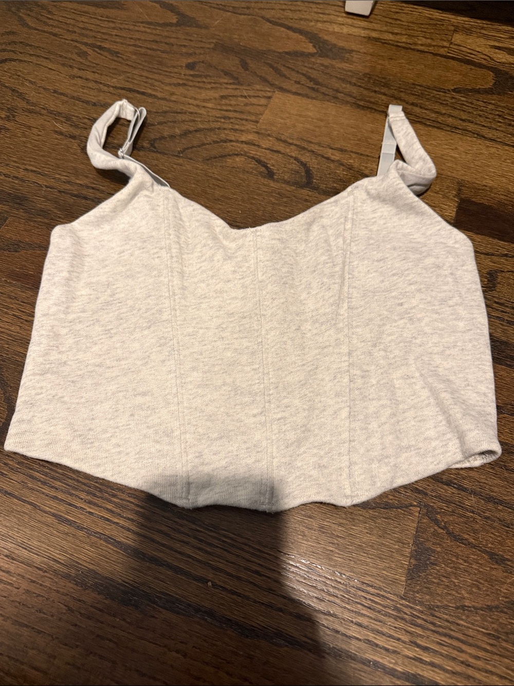 Gilly Hicks Women’s Light Grey Corset Top